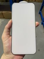 Colle AB spéciale sans bulles, sans bords blancs, verre pour iPhone 18 Pro Max, protection d'écran en verre trempé 3x plus résistant