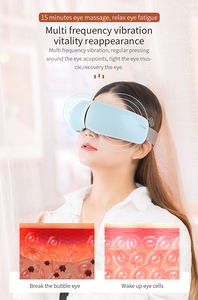 Venta caliente belleza máquina de masaje de ojos compresa de calor vibración presión de aire masajeador de ojos eléctrico - Product Image 3