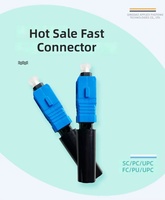 Single Mode Pre-polished Fast Series SC/UPC SC/APC Simplex/Duplex Fiber Optic Field Quick Connector On-site Assembly 5G FTTH