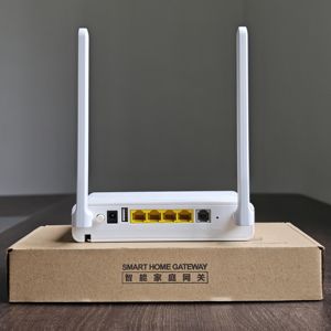 Nuevo Diseño de Doble Banda XPON ONT/ONU 4GE+1POTS+2USB+AX3000 WiFi6+Mesh - Product Image 1
