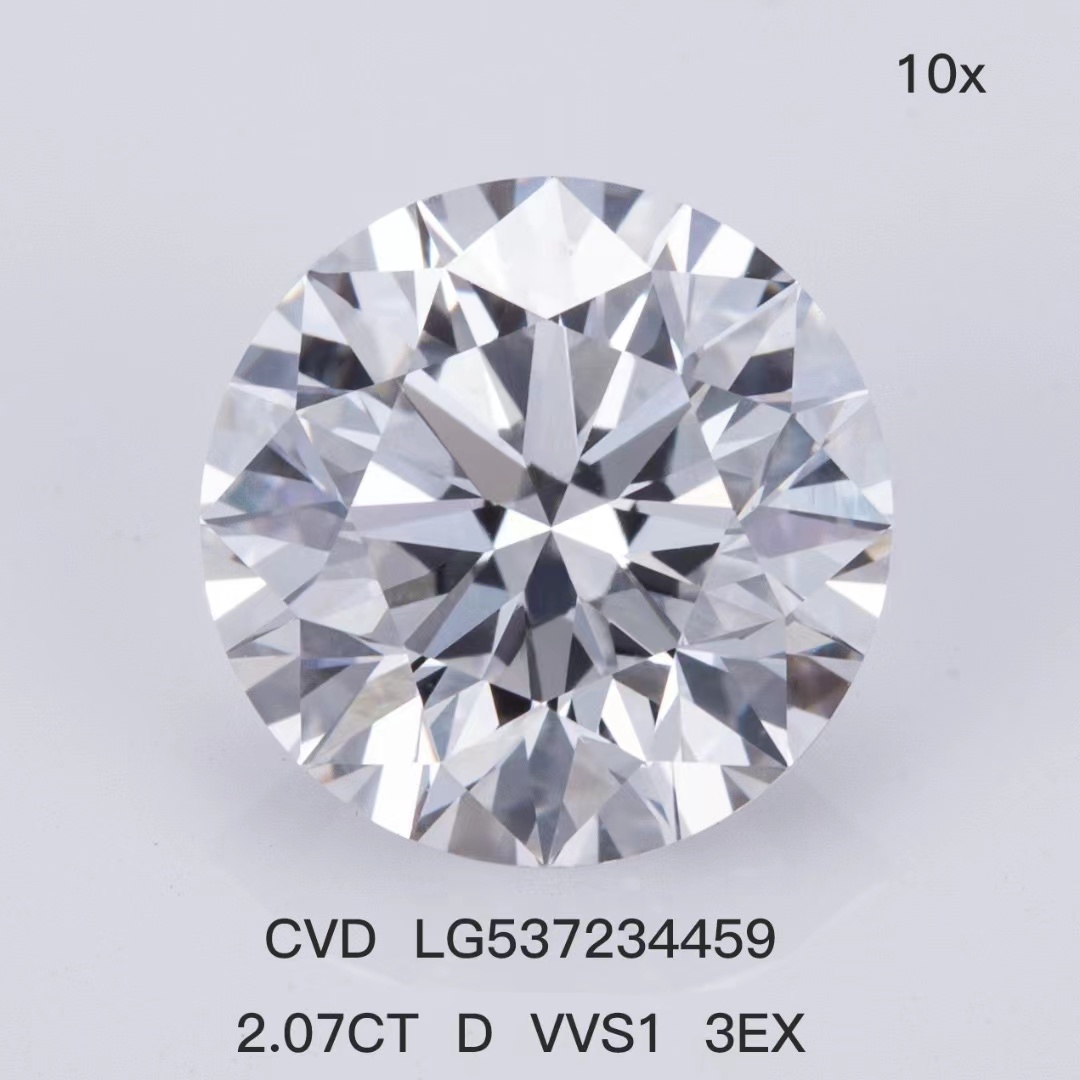 1 Ct Princess Cut White Diamond Natural VVS1 D Grade Gemstone +free
