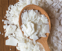 Cire de soja pure 25 kilos, en morceaux, mélange de noix de coco, pour bougies pilier à fleurs, ensemble biologique naturel, Cera De Soja Para Velas pour conteneur