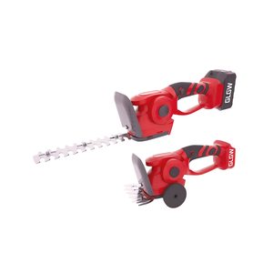 GLGW pemangkas pagar nirkabel 2-in-1, pisau cukur rumput Genggam kualitas tinggi dapat diisi ulang DIY Lithium-Ion 13/22cm - Product Image 2