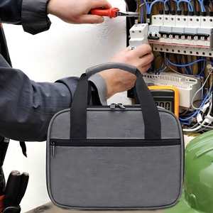 Sac à outils d'électricien, sac organisateur d'outils polyvalent, étui pour multimètre, testeur de prise - Product Image 5