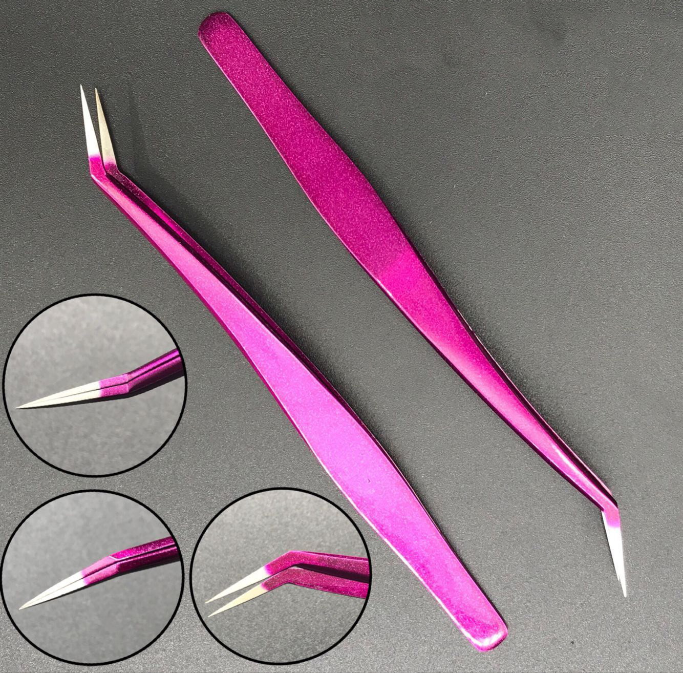 Extended Version Golden Feather Clip (Quicksand Rose Red)