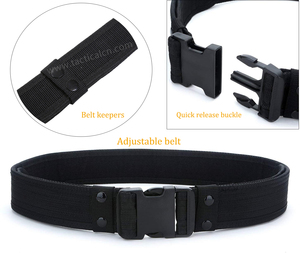 เข็มขัดนิรภัยสีดำ, เข็มขัดอเนกประสงค์อุปกรณ์ยุทธวิธี - Product Image 2