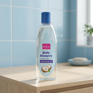 Champú para Bebés Stela Care, Limpieza Suave para el Cabello, para el Baño Diario, Cuidado del Cuero Cabelludo y Rutina de Aseo para Bebés - Product Image 3