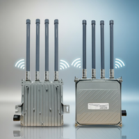 Routeur maillé WiFi 6 5G extérieur, double SIM + double eSIM 5G CPE, OpenWrt, PoE Gigabit LAN pour camping-car et usage maritime