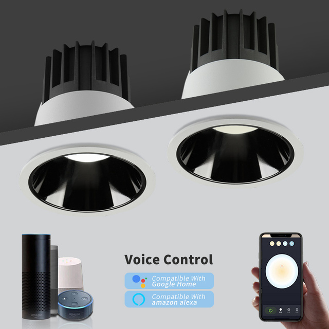 Hot Product Modern Novel Design Zigbee Smart Led Recessed Led Downlight