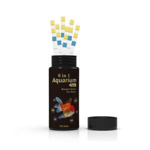 Kit de prueba de agua para <span class=keywords><strong>acuario</strong></span> 6 en 1, tiras de prueba de agua dulce <span class=keywords><strong>y</strong></span> salada PH <span class=keywords><strong>GH</strong></span> <span class=keywords><strong>KH</strong></span> - Product Image 2
