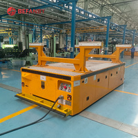 Carro de Transferencia AGV con Certificación CE ISO, Carro Guiado Automatizado Personalizado para Transporte de Materiales Industriales en Interiores