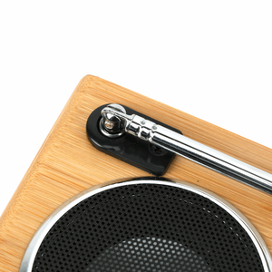 Bằng Gỗ Tre Ngoài Trời Nhà Loa Có Thể Sạc Lại Bluetooth Bt Di Động Không Dây Loud Loa Hộp Âm Thanh Với FM Đài Phát Thanh Tre Thủ Công - Product Image 3