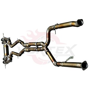 ระบบท่อไอเสียแบบ Catback วาล์วควบคุม Vortex Blue Burnt Titanium สำหรับ BMW G80 M3 G82 M4 S58 3.0T ระบบสมรรถนะสูงแบบติดตั้งได้โดยตรง - Product Image 3