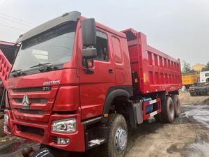 Camion benne lourd Sinotruk Howo 6X4, 371 CV, diesel, transmission manuelle, capacité 31-40T, transport d'engins - Product Image 3
