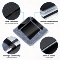 Patins antidérapants réutilisables en acrylique double face activés par l'eau pour tapis, idéaux pour les sols en bois dur, carrelage, stratifié et vinyle