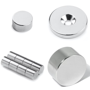 Gesinterte permanente Neodym-N54-Lichtbogenblockring-Industriemagnete mit runder Scheibe und Schneid service für Licht maschine - Product Image 3