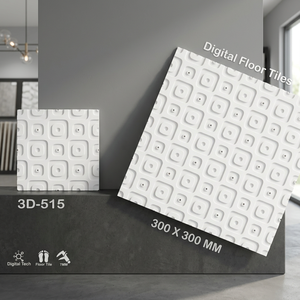 Carreaux de céramique numériques mats 12x12 au design asiatique, 5 mm, qualité supérieure, imperméables pour murs et sols de salle de bain, usage extérieur et centres commerciaux - Product Image 6