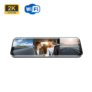 2025 mới cumenovo STARVIS siêu tầm nhìn ban đêm 3CH 2K gương DVR phía trước và phía sau bên trong hệ thống camera cho cảnh sát tuần tra carblack hộp - Product Image 1