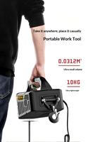 Nouvelle treuil à câble portable 220V avec télécommande, capacité de charge de 500 kg, construction métallique, IP54, pour restaurant et usage domestique