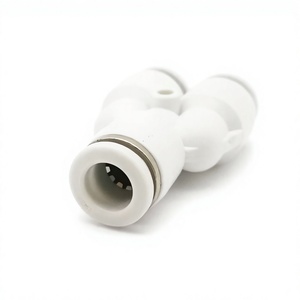YIIDNN PY Type Threaded Straight Coupling <b>Gas</b> Pipe Other 3-way Quick Pneumatic Connector Three Throughs Air Pipe Fittings - Product Image 2