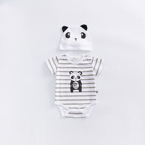 Nueva Llegada: Ropa de Animales para Bebés (Búho, Panda, Tiburón), Gorro de Bambú y Peleles al por Mayor - Product Image 3