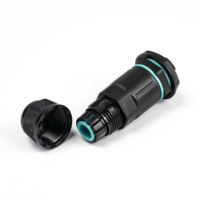 Nuevo Producto OJ-M20 Conector de Cable Eléctrico de 3 Pines a Prueba de Agua IP68, Conector de Terminal de Empalme de Cables de Plástico para Exteriores
