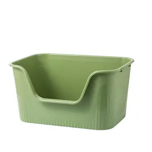 Cat Litter Box Large Non-Stick Coating for Easier Cleaning & Superior Hygiene