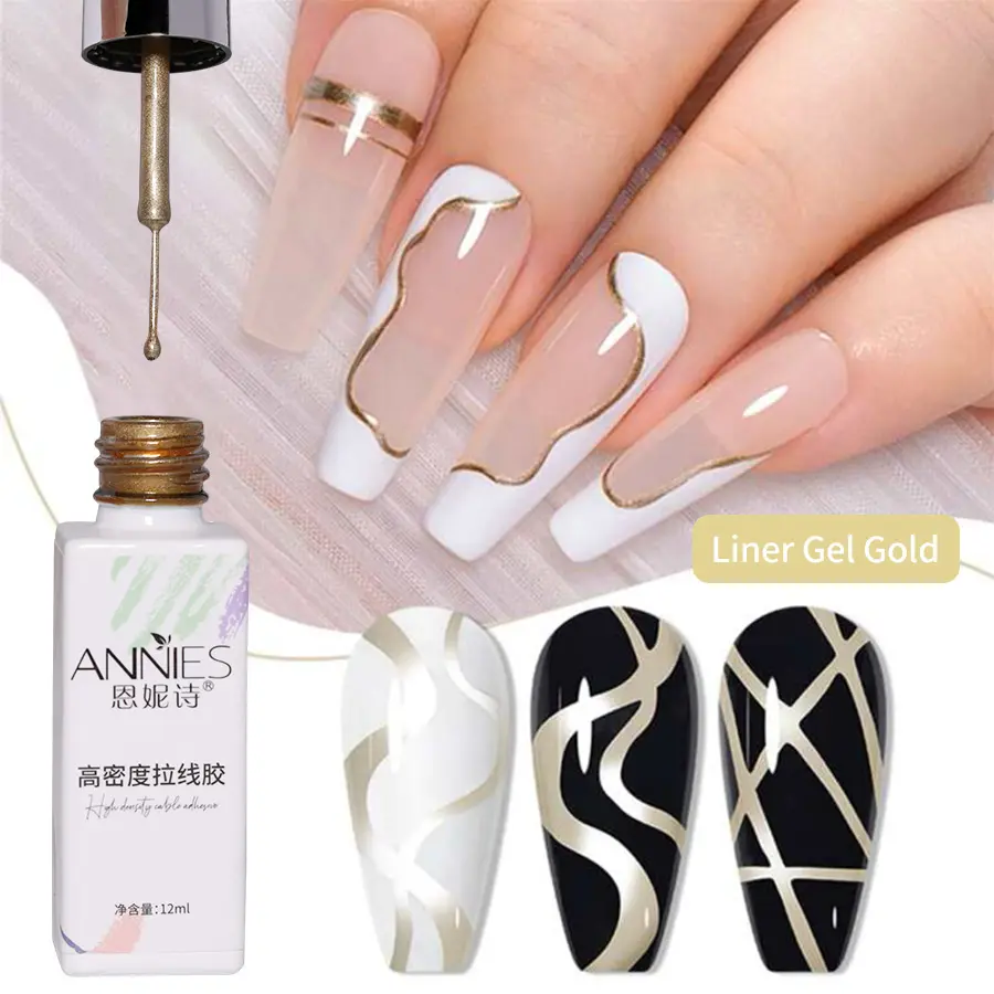 Metallic Colors Mirror Gel Nails Polish Color for Women Silver Color Mirror Chrome Nail Gel