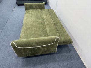 Modern 3-Seater Chenille Fabric Sofa, Comfortable Living Room Couch with Pillows - Product Image 3