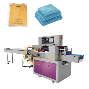 OC-600X T-Shirt chaussettes cheveux serviette flux Machine d'emballage oreiller Machine d'emballage pour vêtements