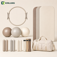 Kit de Pilates personnalisé, bandes de résistance, barre réglable, équipement de fitness, ensemble d'entraînement à domicile, salle de sport portable