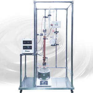 Reactor de destilación de vidrio esférico 1L con calefacción LCD inteligente - Product Image 2
