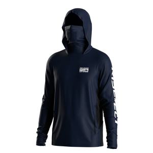 เสื้อฮู้ดตกปลาสำหรับผู้ชาย พร้อมคุณสมบัติป้องกันแสงแดด UPF50+ แท้จริง ผ้าแห้งเร็ว และทรงสปอร์ตที่สวมใส่สบาย - Product Image 3