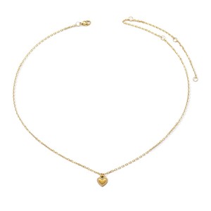 Joyería de moda al por mayor de acero inoxidable no se deslustra 18K chapado en oro CZ en forma de corazón múltiples estilos colgante collar para mujer - Product Image 6