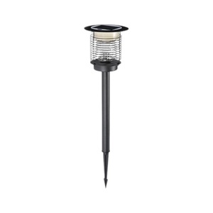 <b>Solar</b> <b>Powered</b> Mosquito Killer <b>Lamp</b> Black Stainless Steel Outdoor Waterproof Insecticidal Lighting For Lawn And Courtyard - Product Image 4