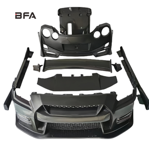 Nouveau kit carrosserie léger en fibre de résine noire durable de style BFA pour Nissan <span class=keywords><strong>GTR</strong></span> NISMO 750, dernier modèle - Product Image 1