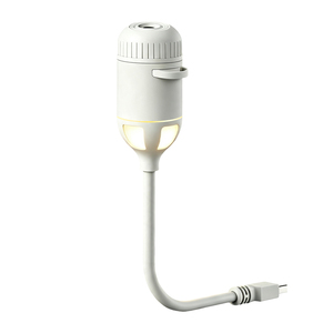 Lampe de chevet 2-en-1 moderne et populaire en forme de champignon pour chambre d'enfant, avec focale réglable, mini décoration ciel étoilé USB Galaxie - Product Image 4