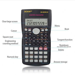 Calculadora Científica DEXIN para Estudiantes, 12 Dígitos, 240 Funciones, Batería, Plástico, Electrónica, Matemáticas Avanzadas - Product Image 2