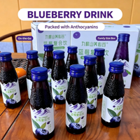 Antioxidanten drank rauwe bosbes ongefilterd sap gepasteuriseerd stabiel gehomogeniseerd zure bessendrank nectar fruitdrank