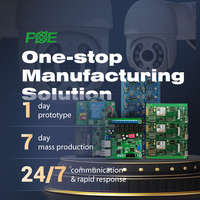 Caméra de sécurité intelligente FR4 PCBA, circuit imprimé double face, fabrication sur mesure