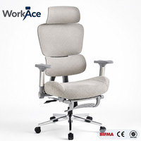 Chaise de bureau robuste, assise extra-large, soutien lombaire ergonomique, certifiée BIFMA CE EN1335, vente en gros, directement de l'usine