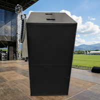 Subwoofer mono LS3 LS Series LS118B/LS218B 18 pouces 4/8 ohms 700W/1400W, enceinte en bois, à poser au sol