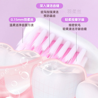 Nuevo cepillo de dientes para adultos con logotipo personalizado, cabezal pequeño, 10000 cerdas, cepillo de dientes suave para embarazadas, uso doméstico, mango de PP, juego de 6 cepillos de dientes