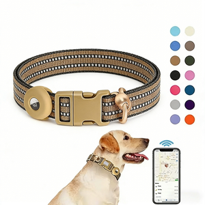 <span class=keywords><strong>Collar</strong></span> Inteligente para Perro con AirTag, Reflectante, Ajustable, de Nylon Suave, con Rastreo en Tiempo Real, Venta al Por Mayor ZK <span class=keywords><strong>2026</strong></span> - Product Image 1