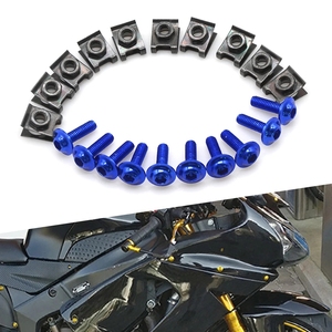 Kit de Tornillos y Tuercas para Carenado de Motocicleta, Clips de Sujeción para Carrocería, Tornillos KX85 para <span class=keywords><strong>Kawasaki</strong></span> KX <span class=keywords><strong>85</strong></span> 2001-2018 <span class=keywords><strong>2017</strong></span> 2016 2015 - Product Image 5