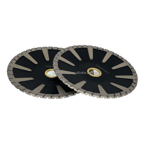 Venta caliente T segmentado diamante Covex disco de corte borde continuo hoja de sierra de diamante para mármol cuarzo piedra corte Curvo - Product Image 4