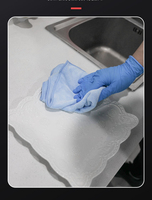Paño de Limpieza de Microfibra de Grado Alimenticio con Código de Color, Altamente Absorbente y de Secado Rápido para Cocina, Vidrio y Platos