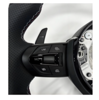 Volant sport en cuir personnalisé pour BMW M3 M4 M5 M6 F30 F10 F32 F15 F20 F22 F25 F31 E90 X6