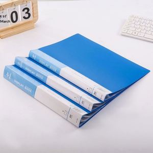 Fournisseur direct d'usine, classeur de documents transparent A4 en PP, classeur de documents pour femmes enceintes, bleu, impression personnalisée - Product Image 3