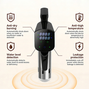 Machine de cuisson à basse température, machine à cuisson lente, cuiseur lent en acier inoxydable 304, sous-vide pour usage domestique - Product Image 5